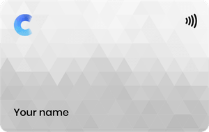 Card White face